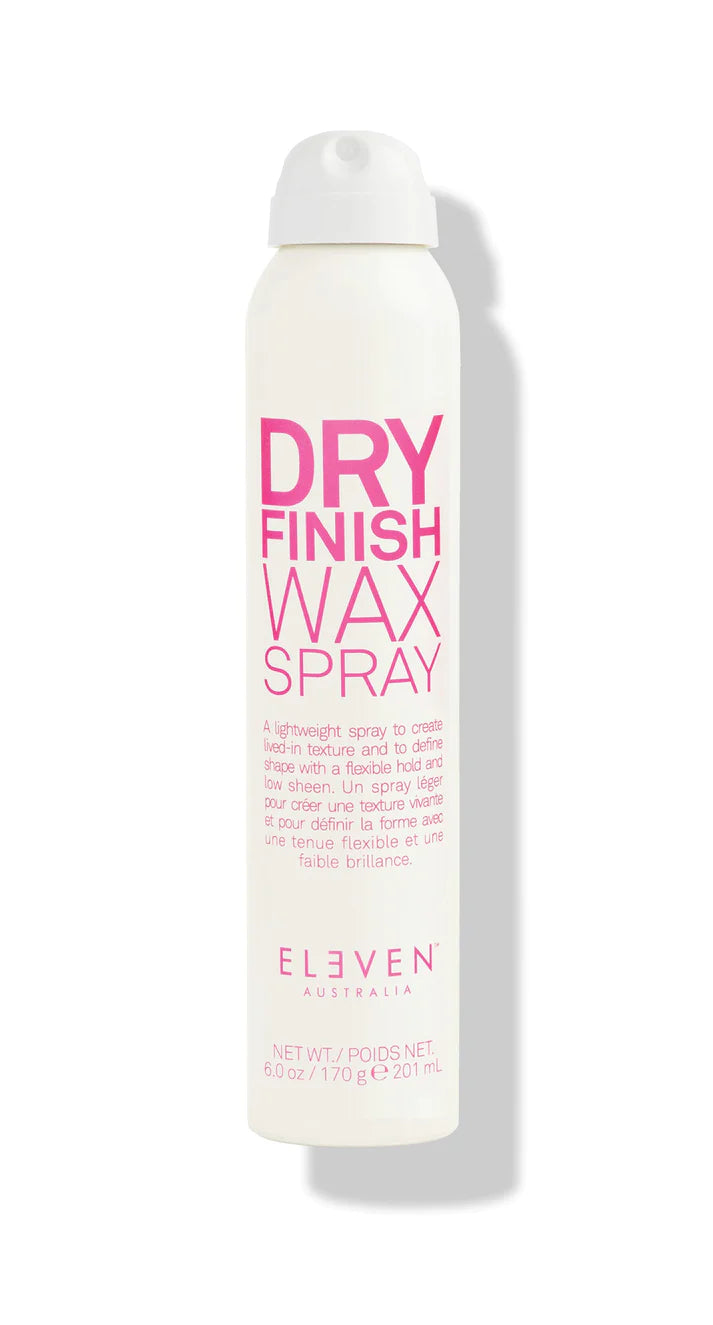 Spray can or Dry Finish Wax Spray by ELEVEN on white background